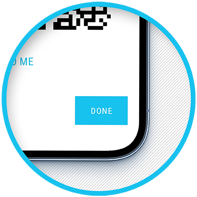 Creating account with Dropp app - Generate a recovery QR